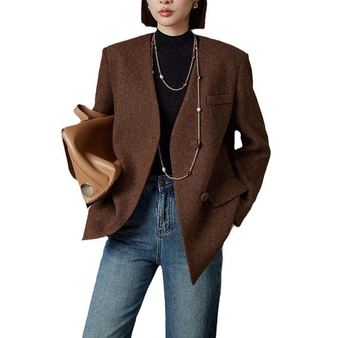 Women Elegant oversized Blazer Mune Fashion