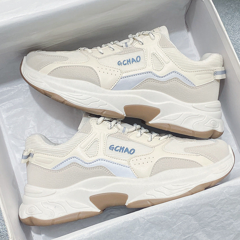 Women Sporty Sneakers with cushioned sole and breathable upper edge Mune Fashion