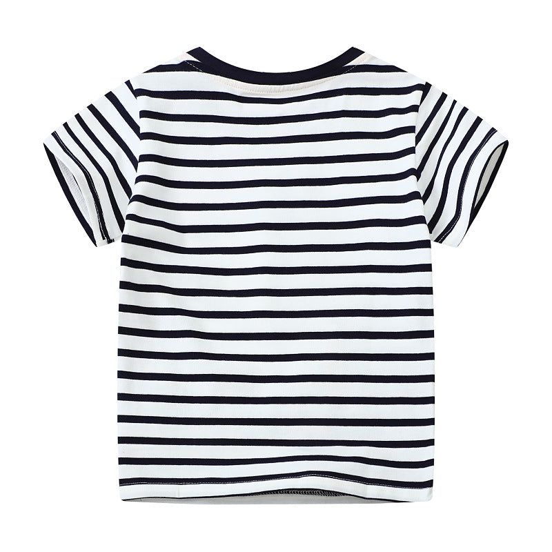Boys T-shirt with creative safari motif Mune Fashion