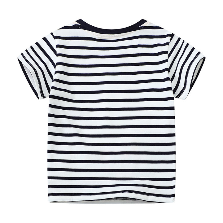 Boys T-shirt with creative safari motif Mune Fashion