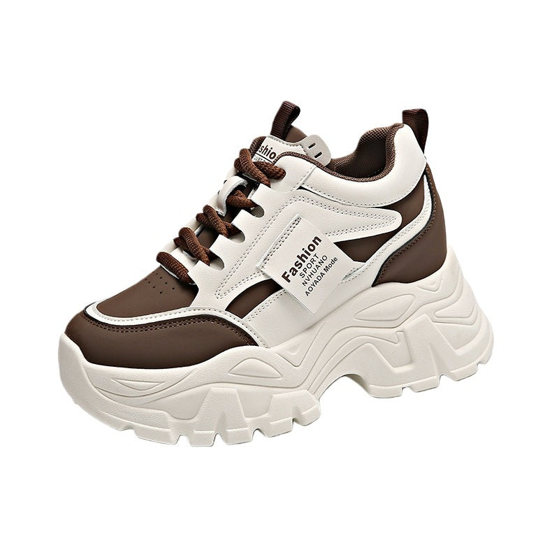 Women Chunky Sneakers with generous profile sole and breathable upper material Mune Fashion