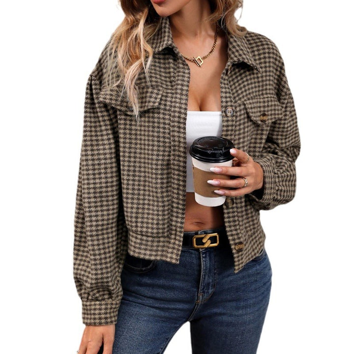 Women Checked Overshirt Mune Fashion
