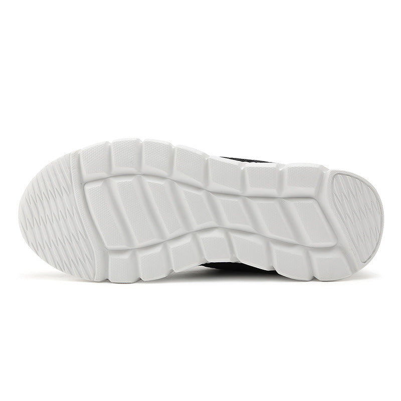 Ladies nan net sneakers with floral cutout pattern, flexible segment sole and cushioned heel collar Mune Fashion