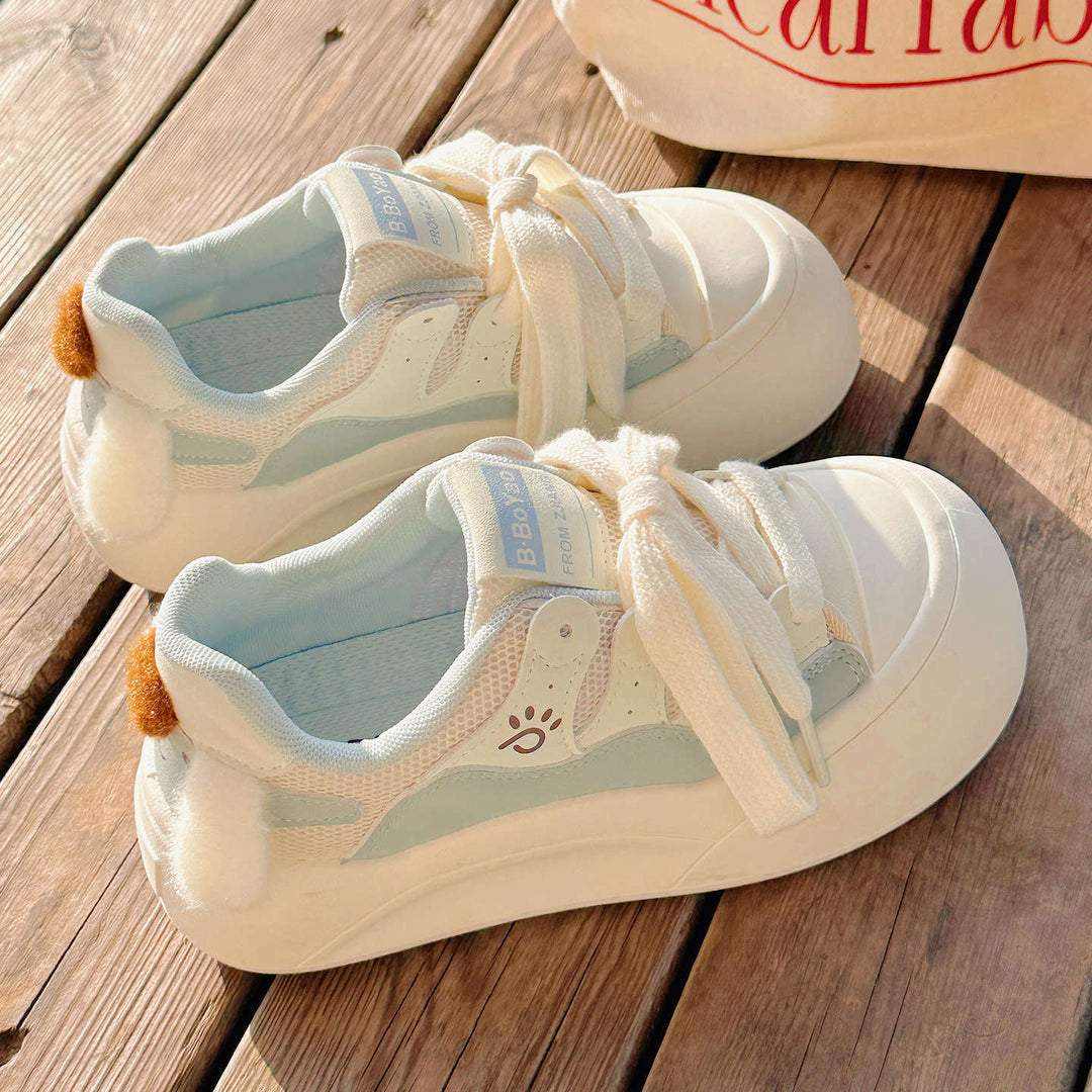 Women's sneakers with playful design and plush details Mune Fashion