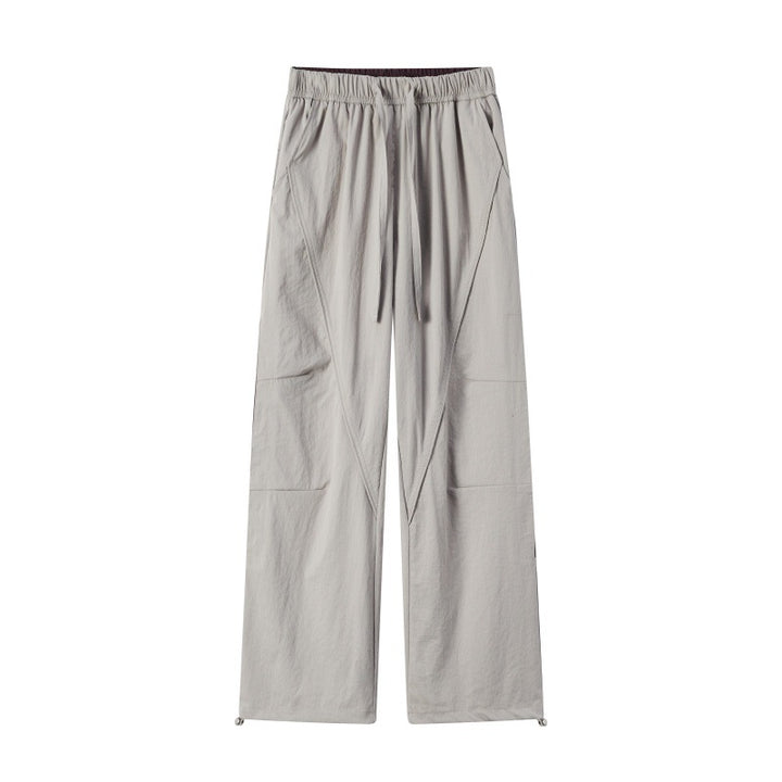 Women Comfortable Cargo Pants with Elastic Waistband Mune Fashion