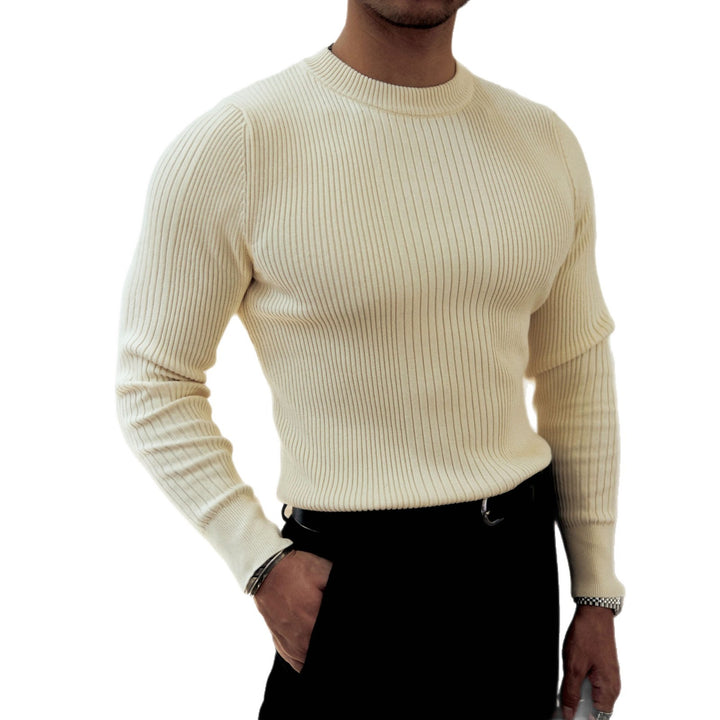 Men's Stylish Ribbed Sweater Mune Fashion
