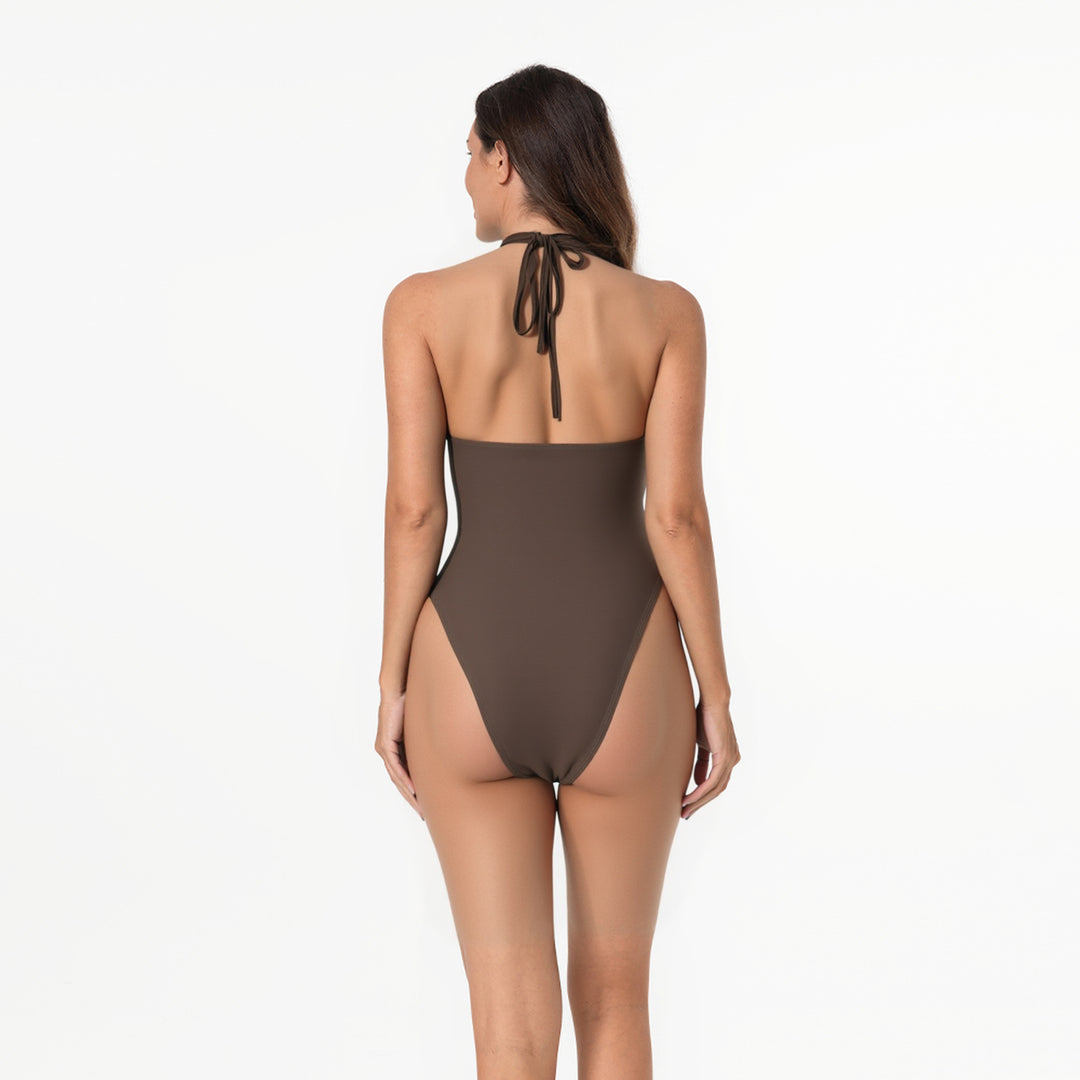 Damen Eleganter Einteiler mit einzigartigem Cut-Out-Design Echo Archiv