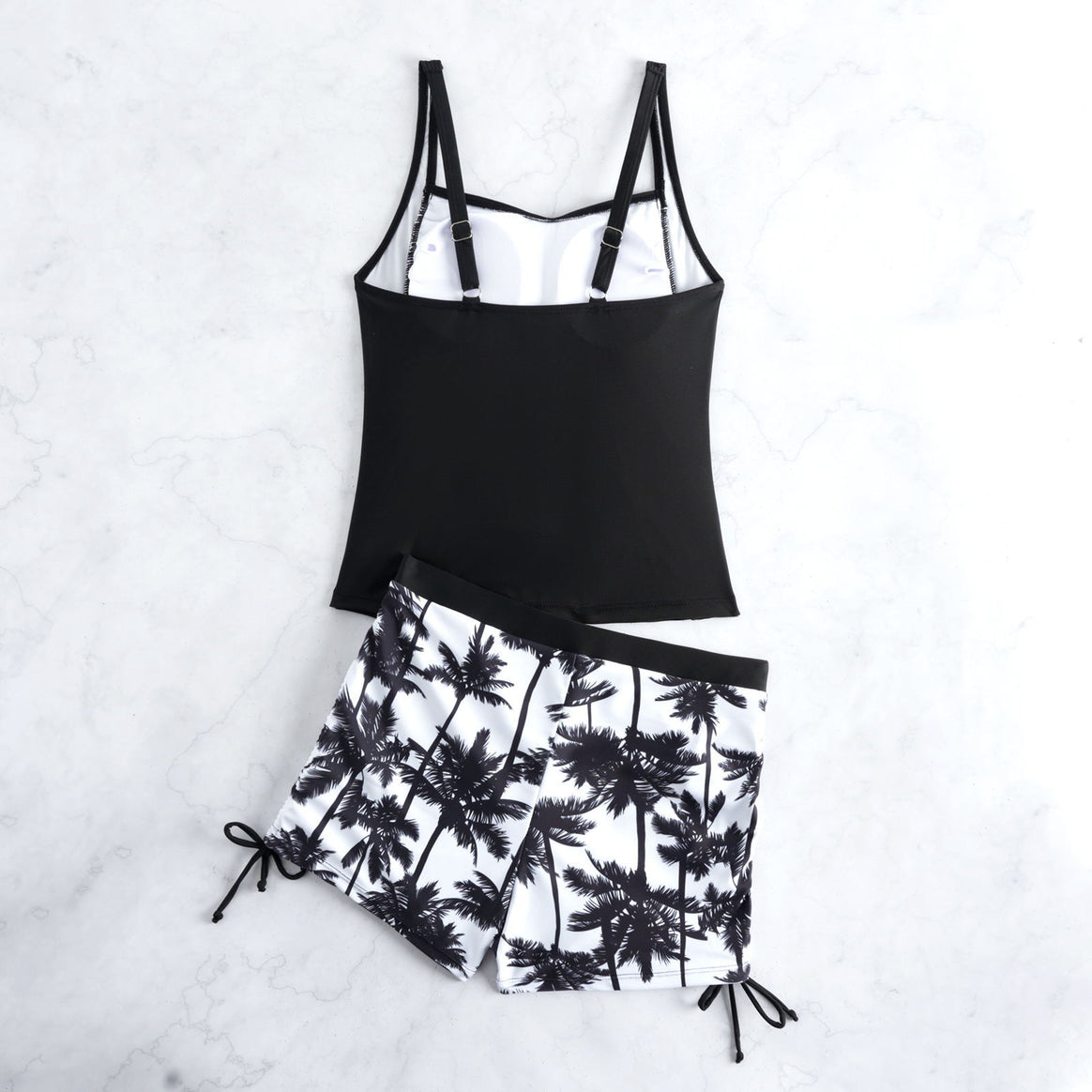 Women’s swimsuit with trendy gathering and stylish shorts Mune Fashion