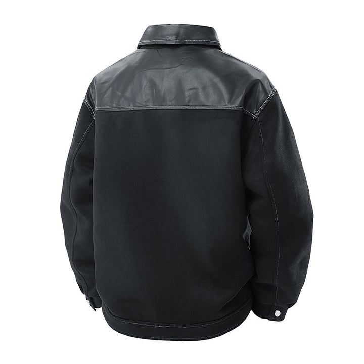 Men's Stylish Suede Jacket Mune Fashion