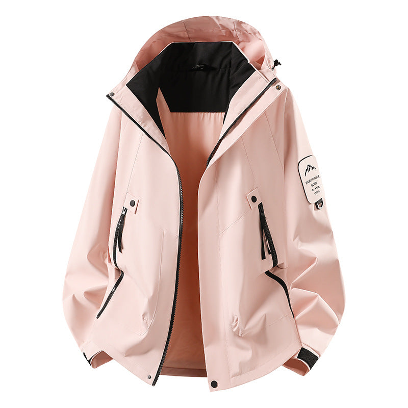 Men's Two-in-One Weather Protection Jacket with Removable Padded Vest and Adjustable Hood Mune Fashion