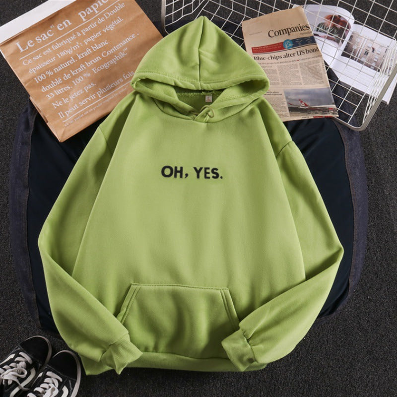 Women's hoodie with soft inner lining, kangaroo pocket, and subtle front print Mune Fashion