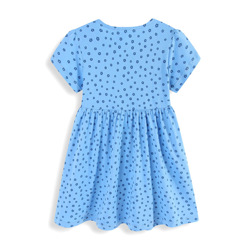 Girls summer dress with animal motif Mune Fashion