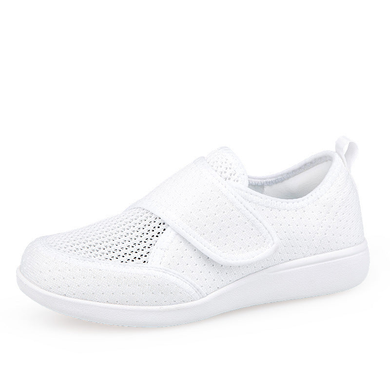 Men's orthopedic slipper with adjustable Velcro, breathable mesh and shock-absorbing foam sole Mune Fashion