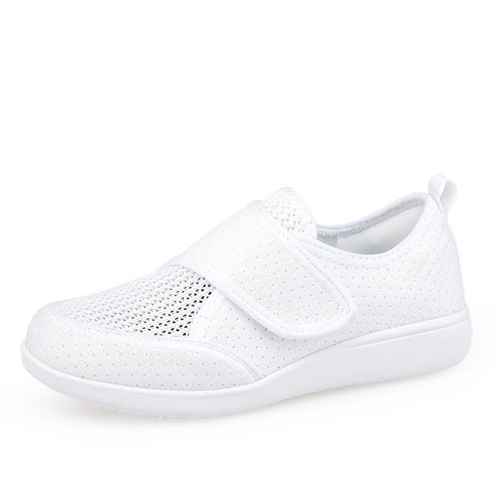 Men's orthopedic slipper with adjustable Velcro, breathable mesh and shock-absorbing foam sole Mune Fashion