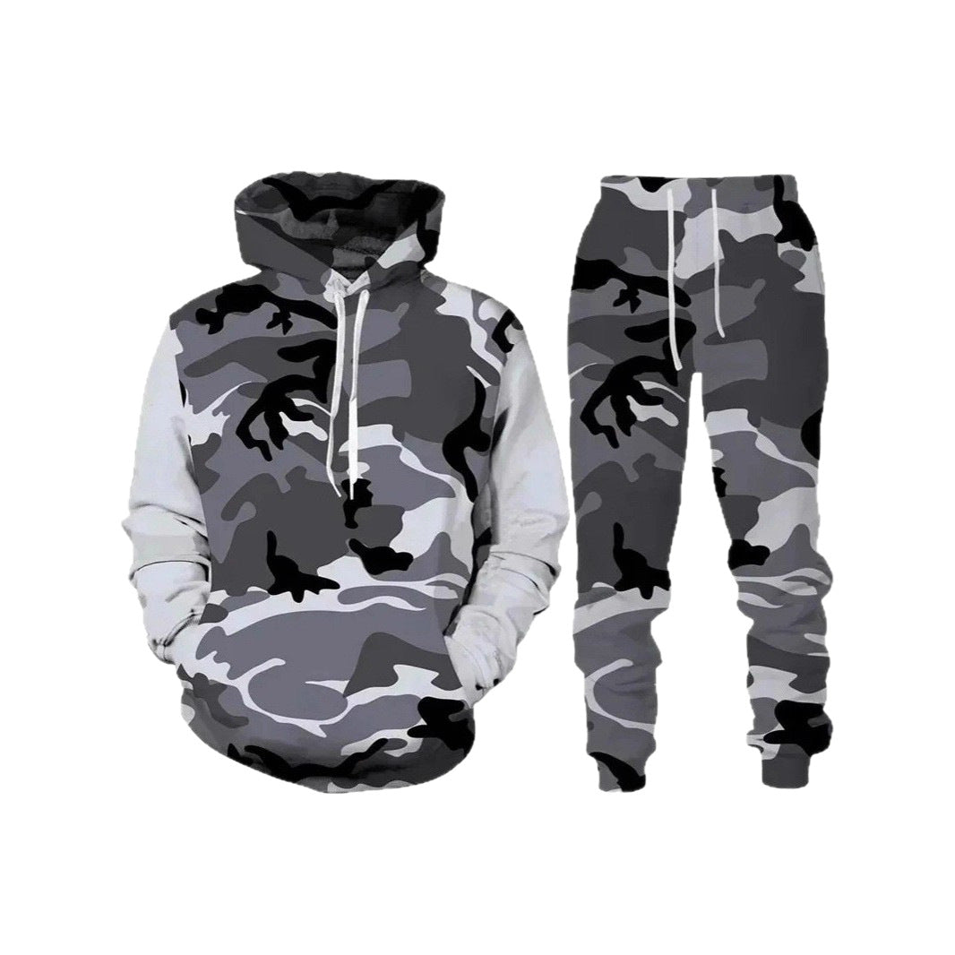 Men's Stylish Hoodie Sweatshirt and Jogging Pants Set Mune Fashion
