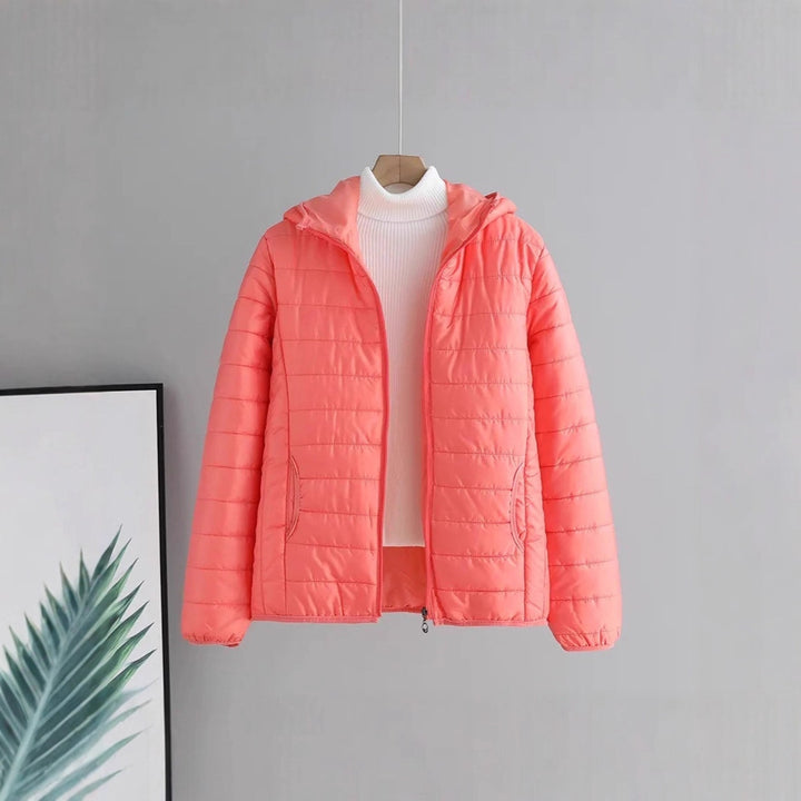 Women’s lightweight padded hoodie with thermal insulation Mune Fashion