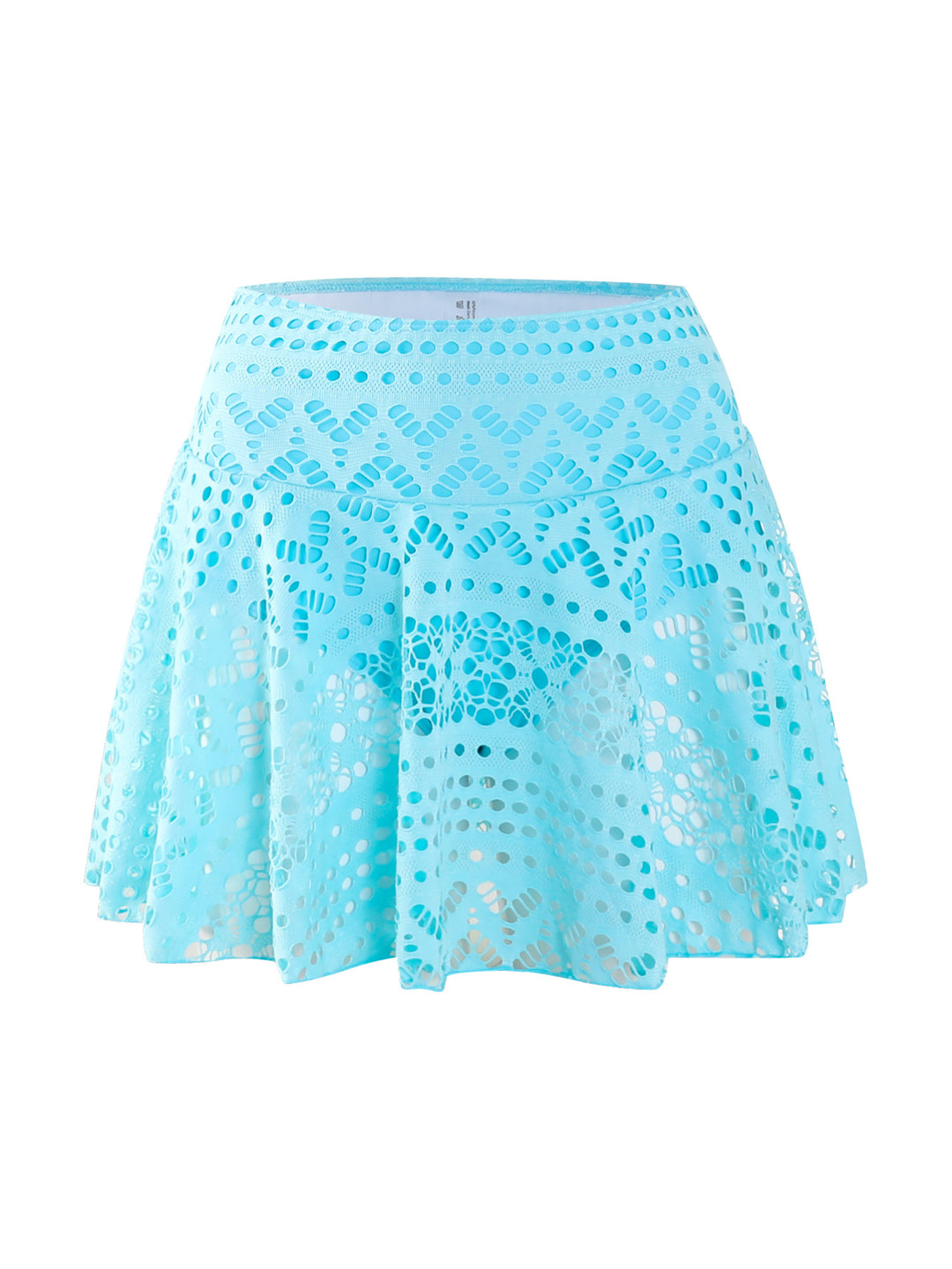 Ladies sporty casual skirt with perforated design Mune Fashion