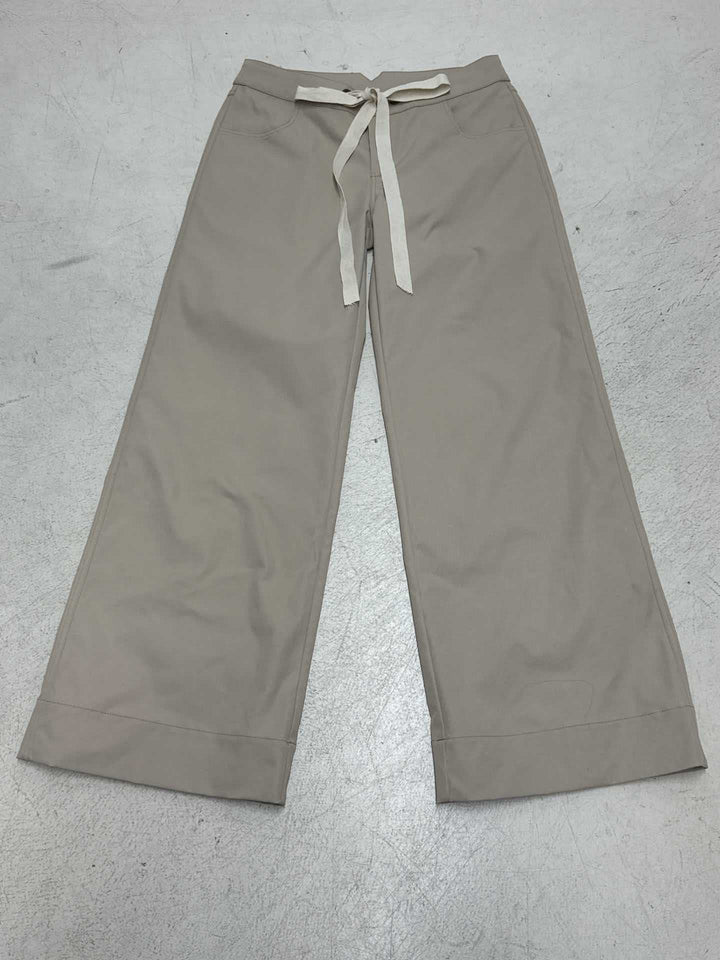 Women's wide high-waist cargo flared pants with drawstring, multiple pockets and relaxed silhouette Mune Fashion