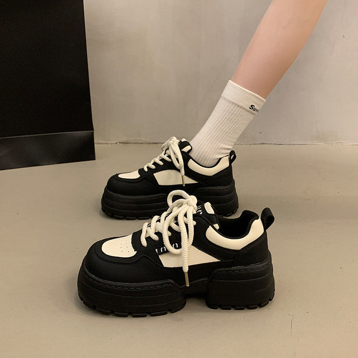 Women Chunky Sneakers with enhanced comfort and trendy sole structure Mune Fashion
