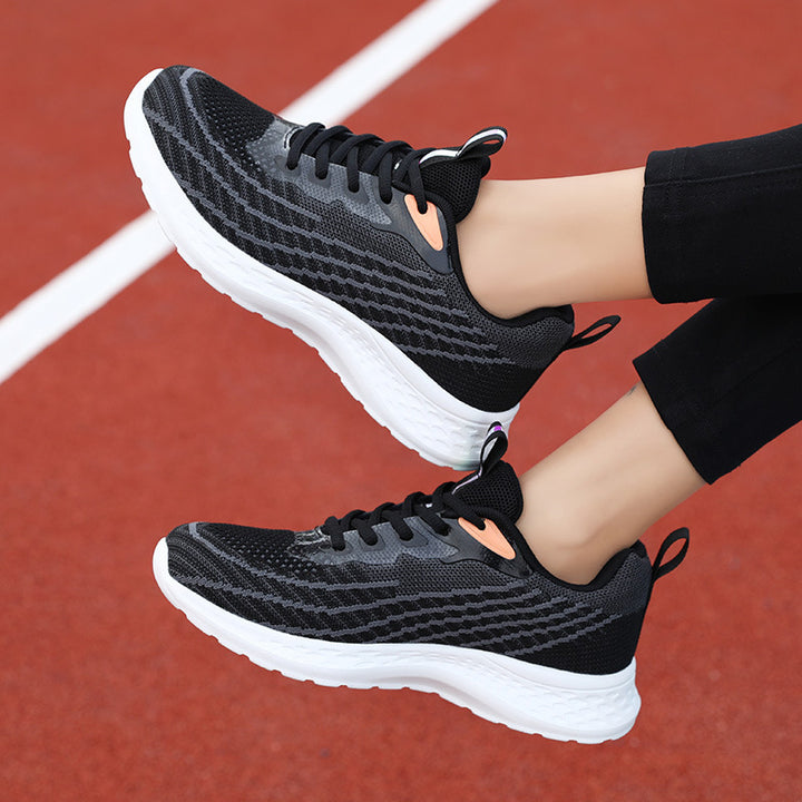 Women’s low-profile performance sneakers with three-dimensional mesh, reactive EVA cushioning, and pull tab Mune Fashion