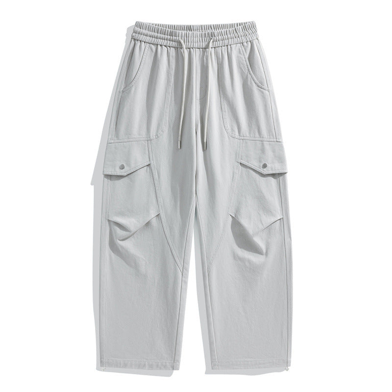 Men's Relaxed Cargo Pants made of lightweight ripstop with large flap and storage pockets