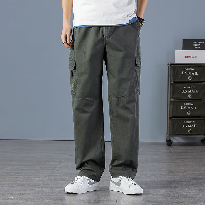 Men's Cargo Pants in Relaxed Fit with Multiple Pockets Mune Fashion