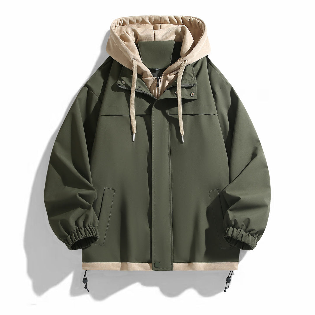 Men's Practical Transition Jacket with Hood Mune Fashion