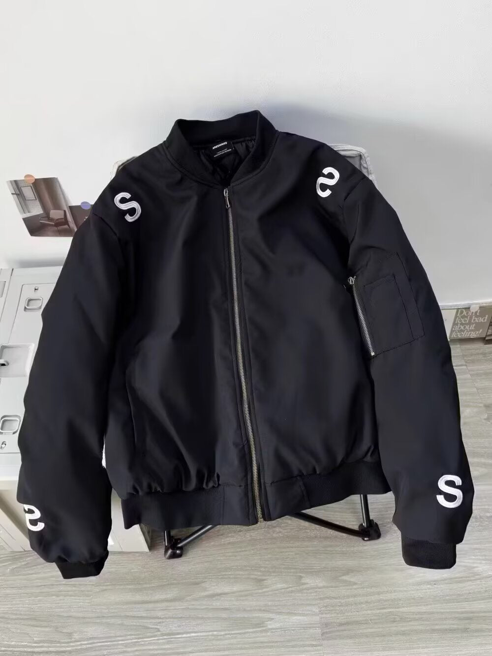 Ladies sporty bomber jacket Mune Fashion