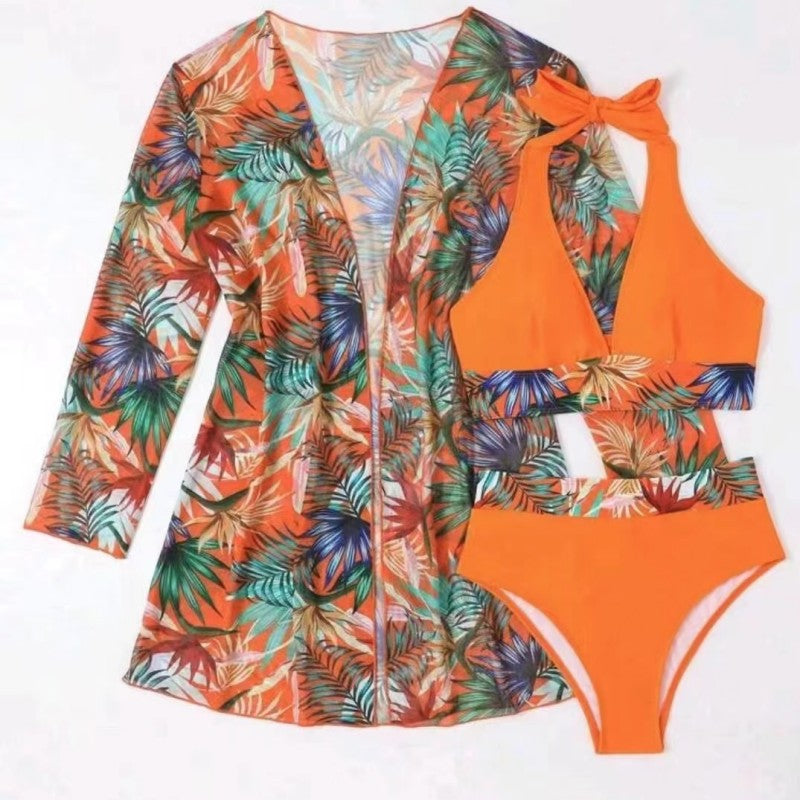 Women’s bikini set with colorful cover-up Mune Fashion