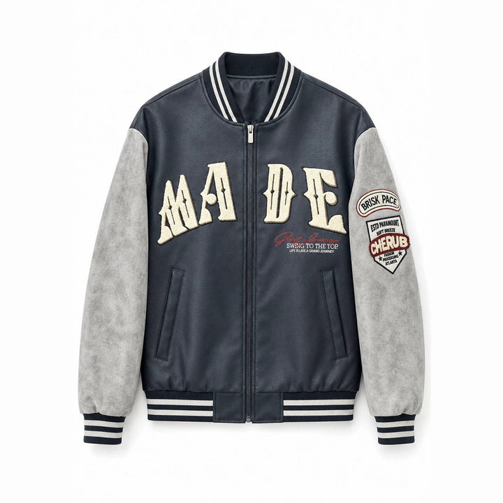 Women Fashionable Casual Bomber Jacket Mune Fashion