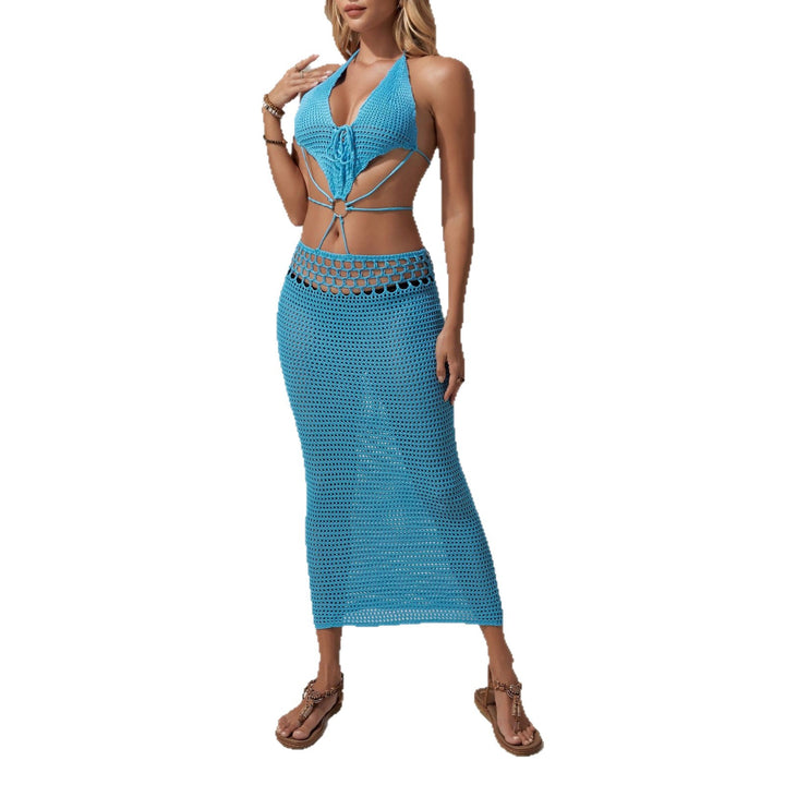 Ladies airy crochet dress Mune Fashion