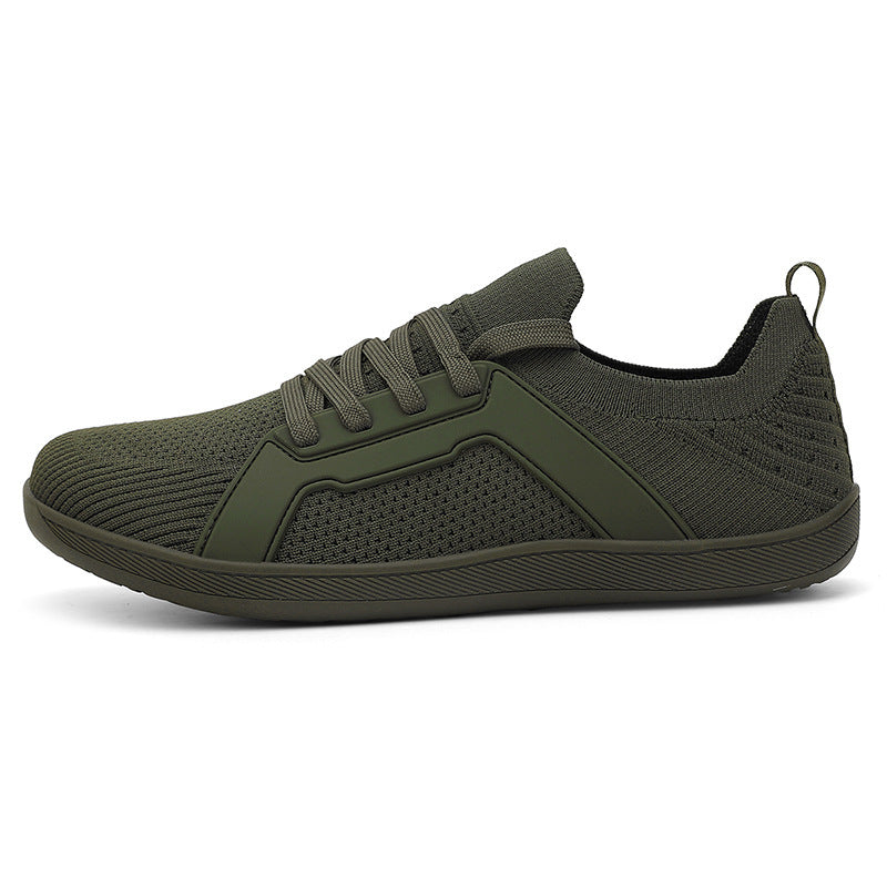 Men's urban knitted casual sneakers with elastic slip-on shaft, thermoplastic side reinforcement, and shock-absorbing lightweight sole Mune Fashion