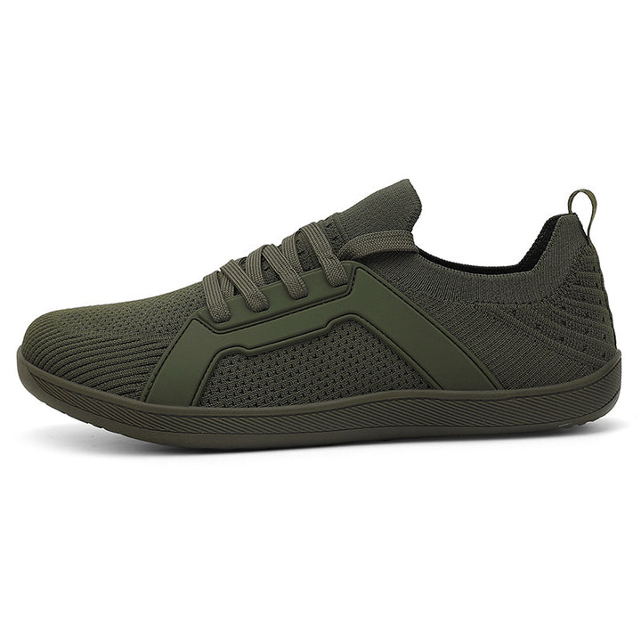 Men's urban knitted casual sneakers with elastic slip-on shaft, thermoplastic side reinforcement, and shock-absorbing lightweight sole Mune Fashion