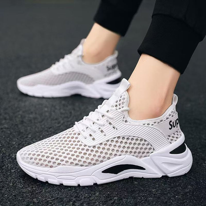 Ladies sporty running sneakers with breathable mesh upper material and cushioned sole Mune Fashion