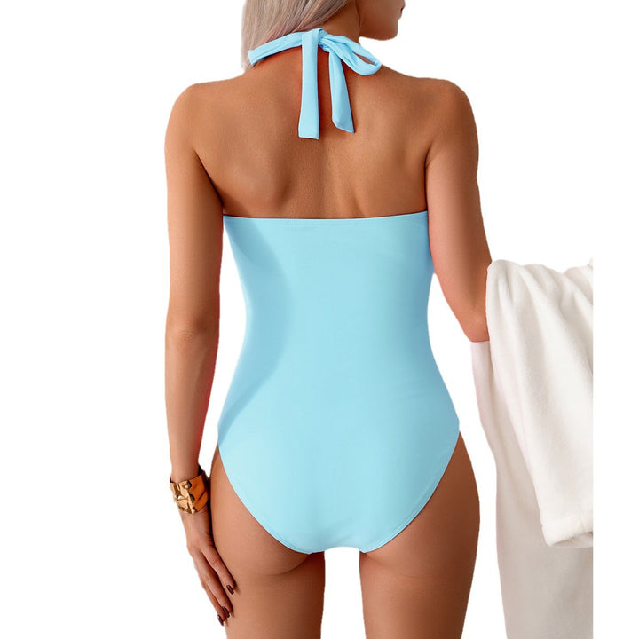 Women High Quality One-Piece Swimsuit with Chic Knot Design Mune Fashion