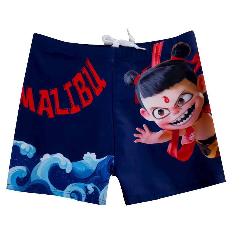 Boys swim shorts with maritime motif Mune Fashion