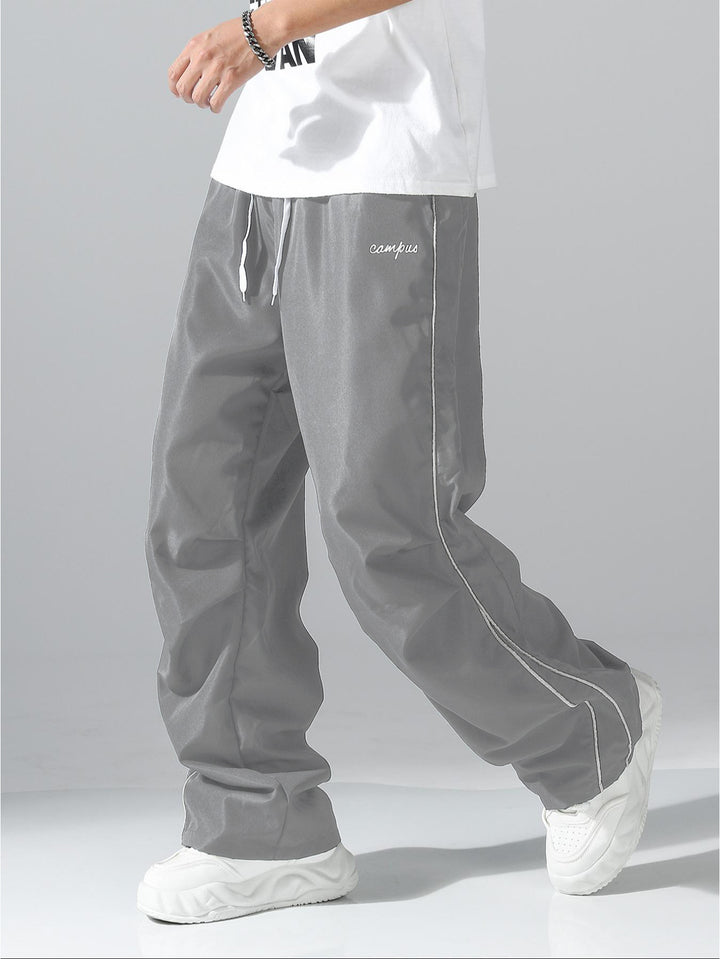 Men Comfortable Leisure and Sports Pants with Elastic Waistband and Side Pockets Mune Fashion
