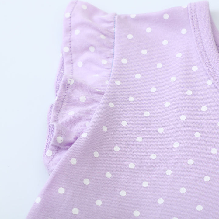 Girls cotton dress with charming unicorn appliqués Mune Fashion