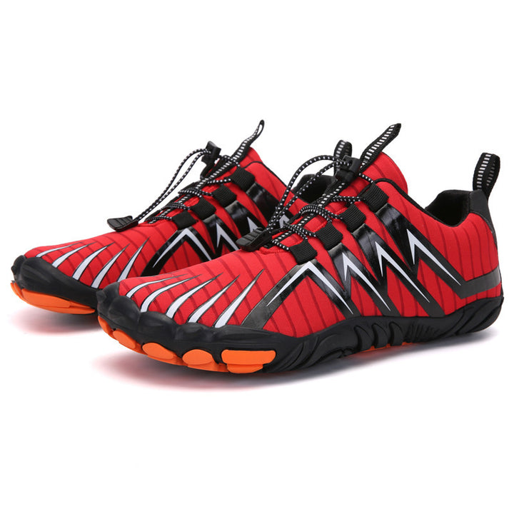 Women's nano elastic aquasport shoe with quick pull closure, non-slip rubber sole, and flexible toe protection Mune Fashion