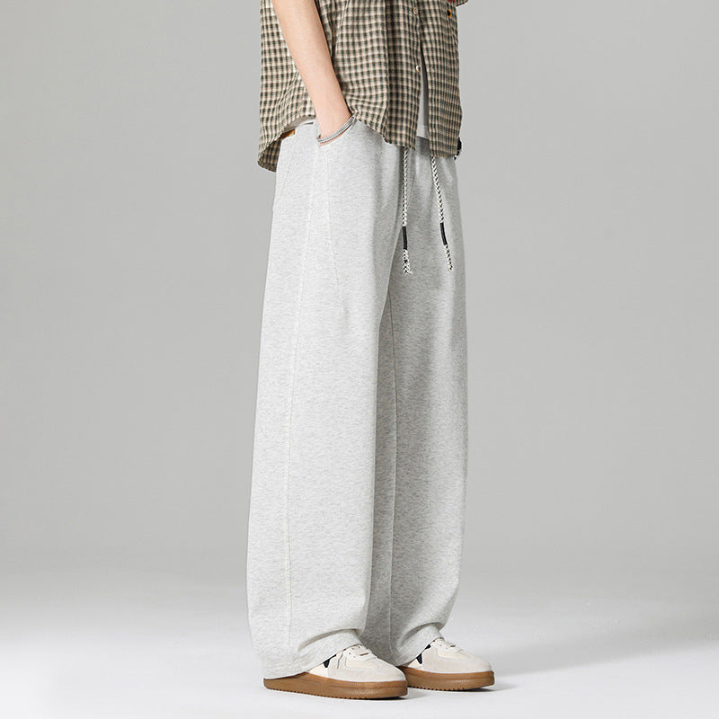 Men's Loose-Fitting Sports Pants with Elastic Waistband 1788279773