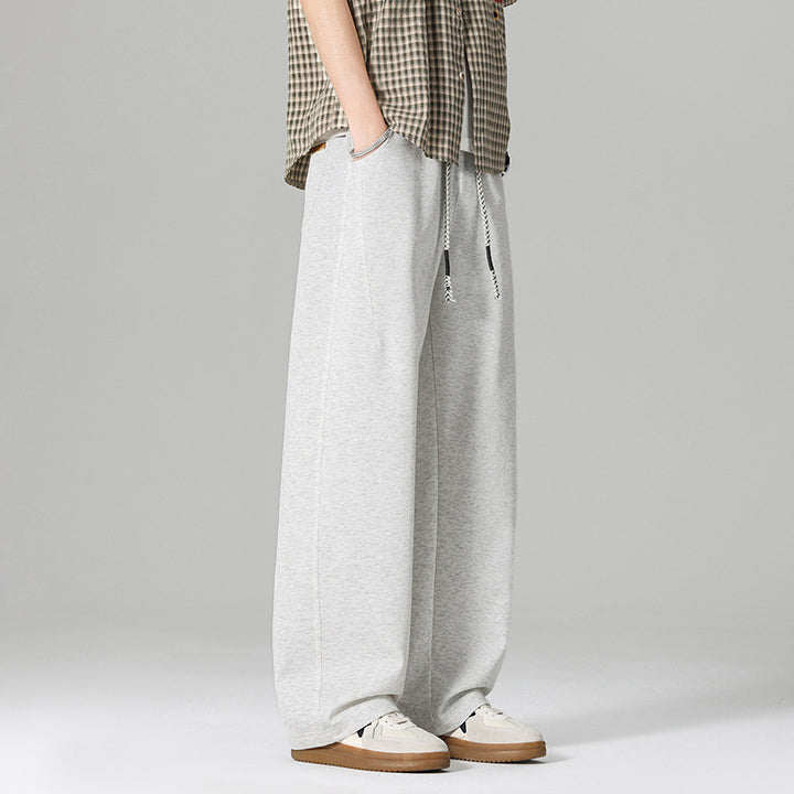 Men's Loose-Fitting Sports Pants with Elastic Waistband 1788279773