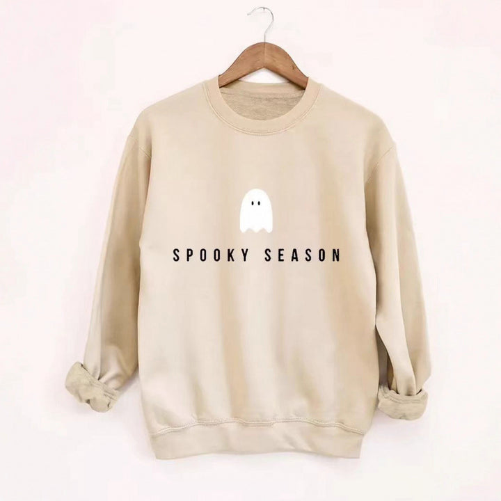 Unisex cool Halloween sweatshirt with ghost print and oversized cut Mune Fashion