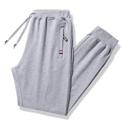 Men's Cone Thermal Jogging Pants with Zipper Pockets & Drawstring Mune Fashion