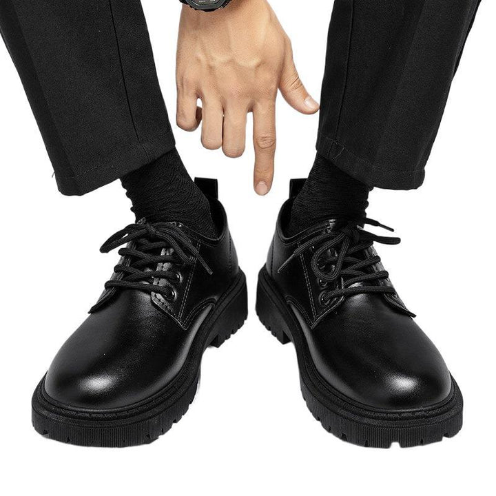 Men's Classic Lace-up Shoes with Robust Sole Mune Fashion