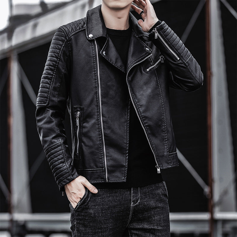 Men's Biker Jacket Mune Fashion