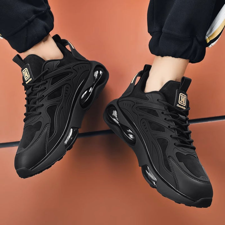 Unisex futuristic chunky sneaker with visible air capsule midsole and ergonomic cushioning Mune Fashion