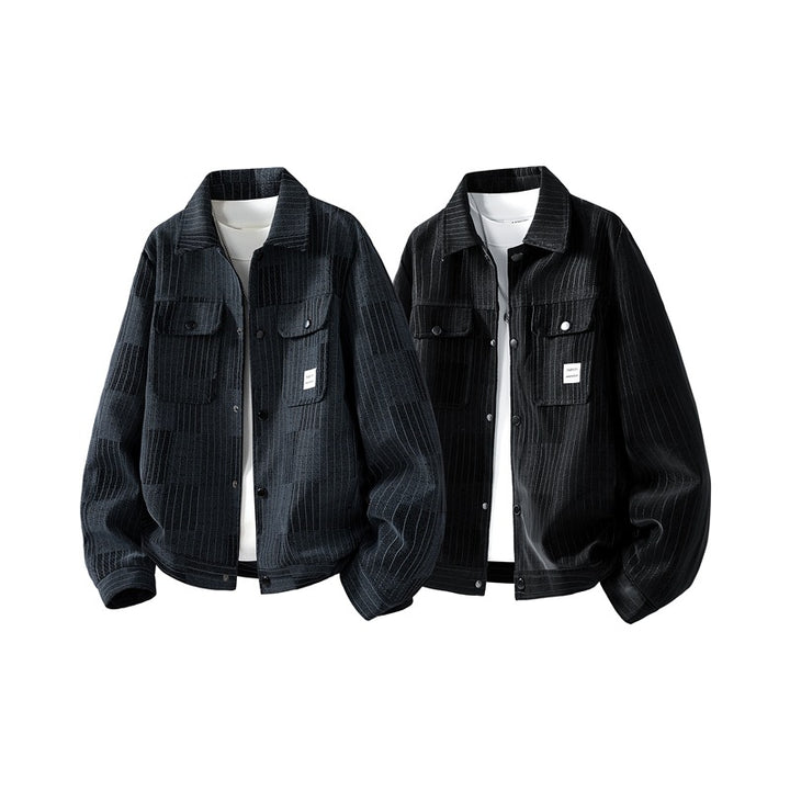 Men's Stylish Jacket with Side Chest Pockets Mune Fashion