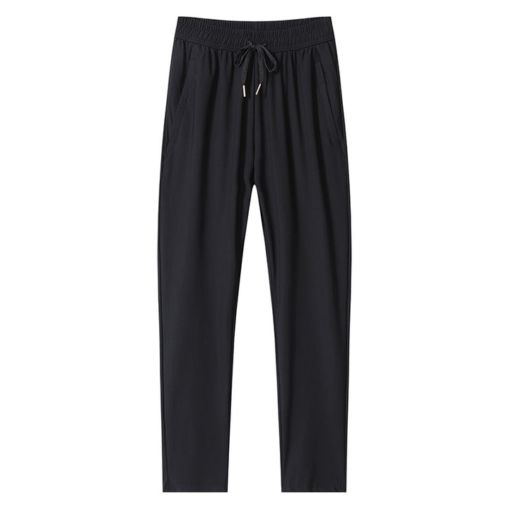 Women Comfortable Sports Pants with Adjustable Waist Mune Fashion