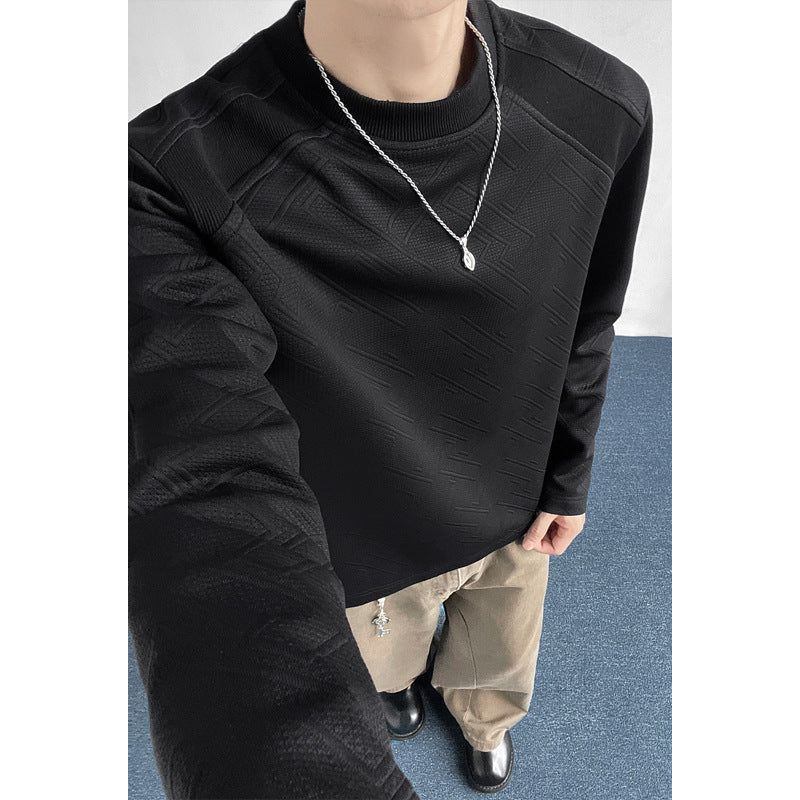 Men's Sporty Raglan Sweater Mune Fashion