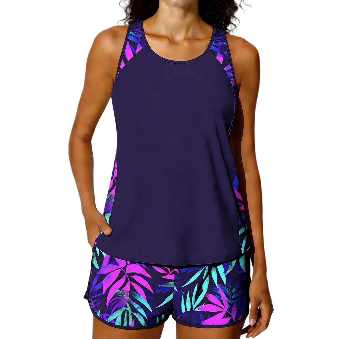 Damen Sportliches Tank-Top mit Shorts Echo Archiv